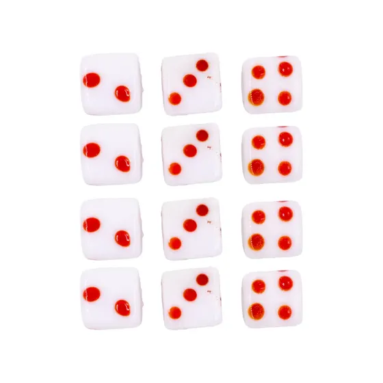 Firma Dado 12Mm Em Murano Com 10 Pecas
