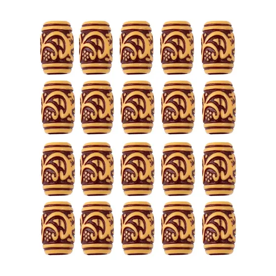 Tubo Passante Estilo Madeira 10X15Mm Em Plastico