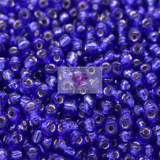 Azul Royal-Prata-