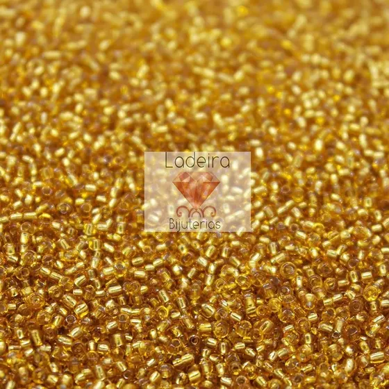 Micanguinha Irisada 1.9Mm (12/0) Em Vidro Com 500Gr