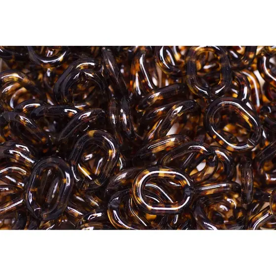 Elo 22.5X30Mm Em Acrilico Com 250Gr
