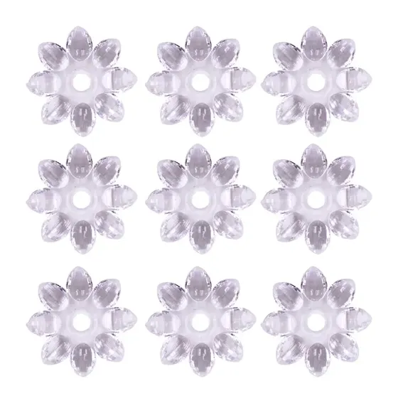 Entremeio Flor 38Mm Em Acrilico