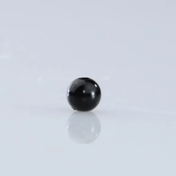Bola Plastica Leitosa Passante 05Mm Com 500Gr