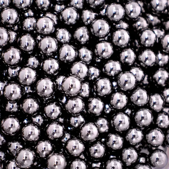 Bola Lisa Sem Furo 08Mm Em Abs Com 500Gr