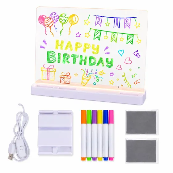 Kit Lousa Magica 3D 20X30Cm Em Plastico