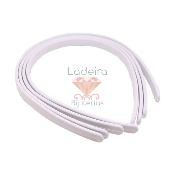 Tiara Sem Dente 10Mm Em Plastico Com 24 Unidades