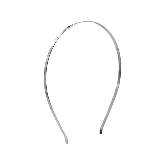 Tiara Sem Dente 04Mm Em Ferro Com 100 Unidades