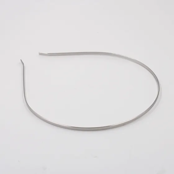 Tiara Sem Dente 03Mm Em Ferro Com 100 Unidades