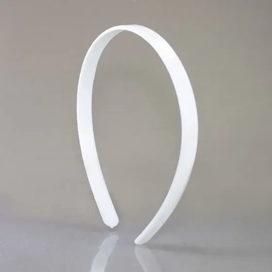 Tiara Sem Dente 12Mm Em Plastico Com 12 Unidades