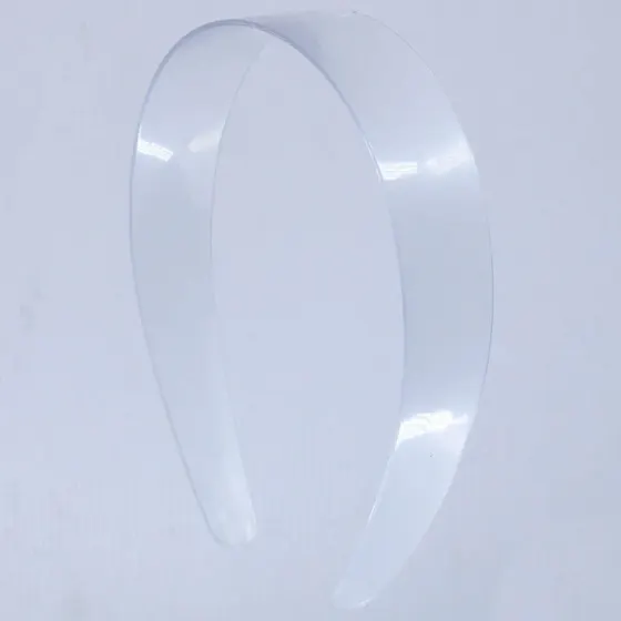 Tiara Plastica Sem Dentes 30Mm Com 12 Unidades