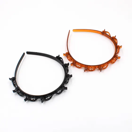 Tiara Com Piranha 09Mm Em Plastico Com 12 Pecas