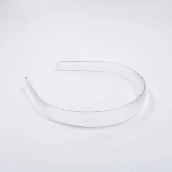 Tiara Transparente 20Mm Em Plastico Com 12 Unidades (Nc)