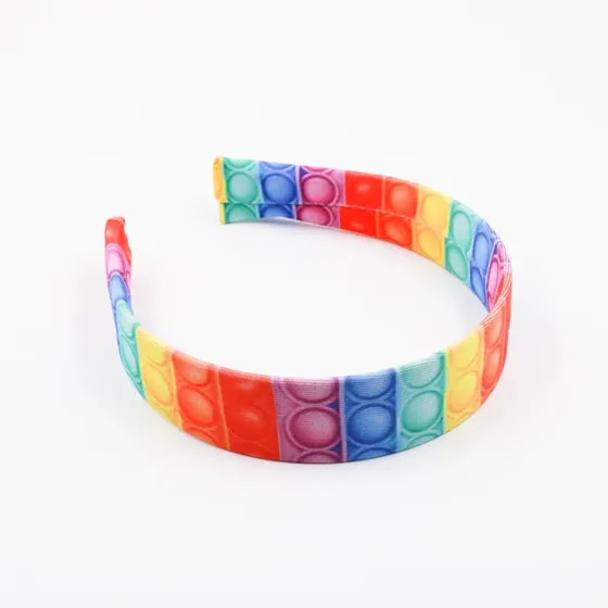 Tiara Encapada Pop It 30Mm Com 12 Unidades