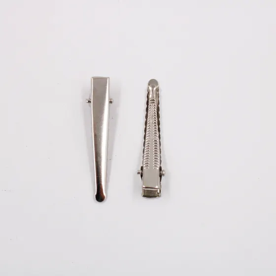 Bico De Pato Retangular 50Mm Em Ferro Com 500 Pecas - Niquel