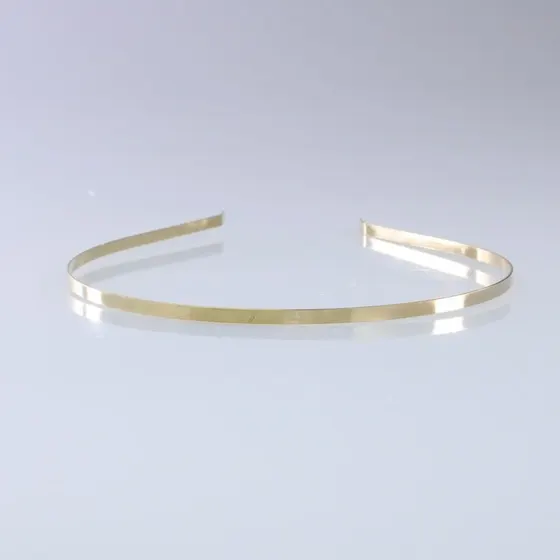 Tiara Sem Dente 4Mm Em Ferro Com 50 Unidades