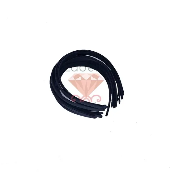 Tiara Sem Dente Para Brinde 10Mm Em Cetim Com 12 Unidades