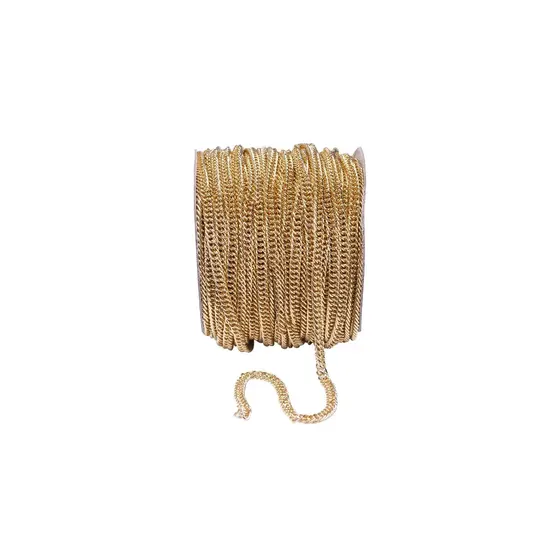 Corrente De Aluminio 8.7X6.7Mm Com 50 Metros