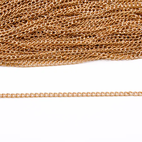 Corrente Grume 5.5X3.6Mm Em Aluminio Com 100 Metros