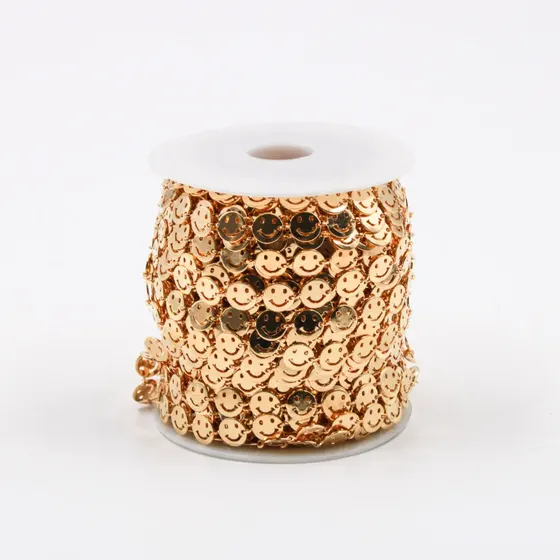 Aljofre Smile 8Mm Em Latao Com 25 Metros
