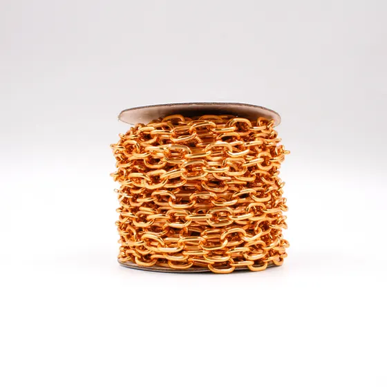 Corrente 15X10Mm Em Aluminio Com 15 Metros