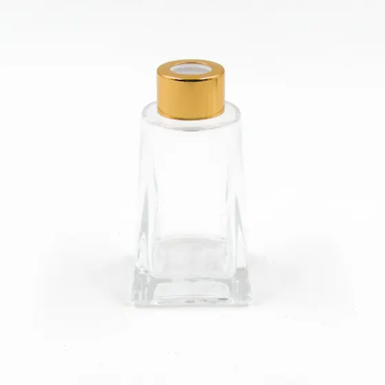 Frasco Para Aromatizador Retangular 80Ml Em Vidro