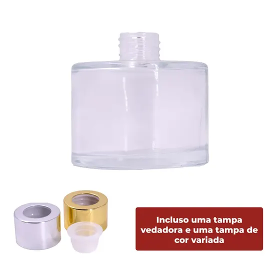 Frasco De Vidro Para Aromatizador R28/410 Redondo