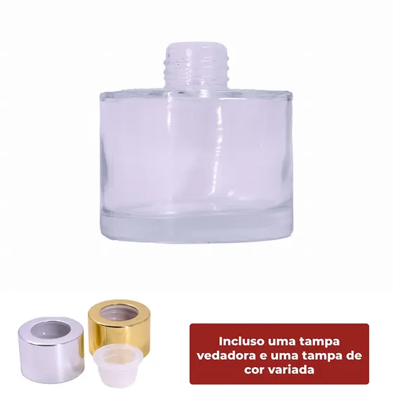 Frasco De Vidro Para Aromatizador R28/410 Redondo