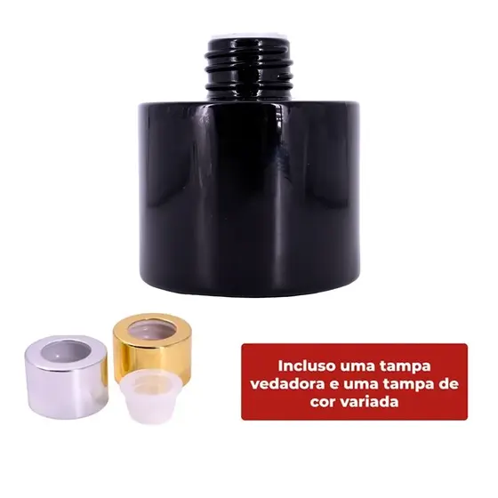Frasco De Vidro Para Aromatizador R28/410 Redondo