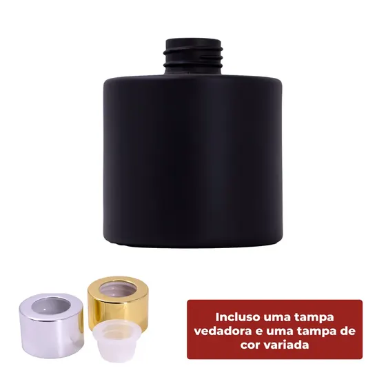 Frasco De Vidro Para Aromatizador R28/410 Redondo