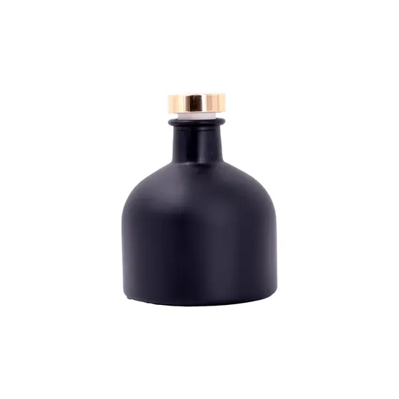 Frasco De Vidro Cilindrico Com Gargalo Fosco Para Aromatizador