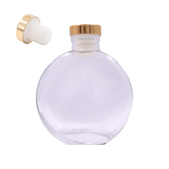 Frasco De Vidro Circular Para Aromatizador