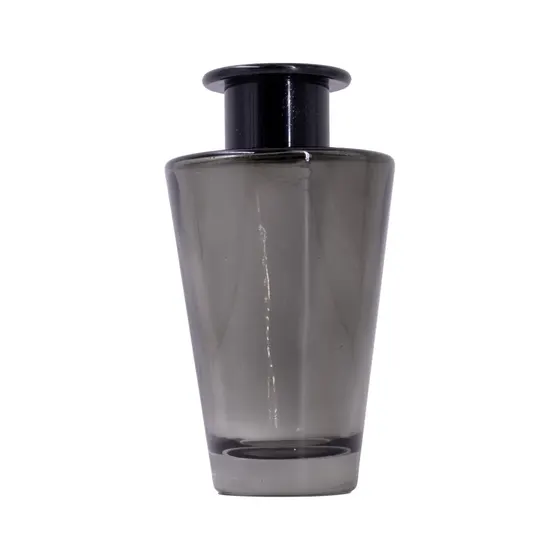 Frasco De Vidro Para Aromatizador Com Tampa Preta