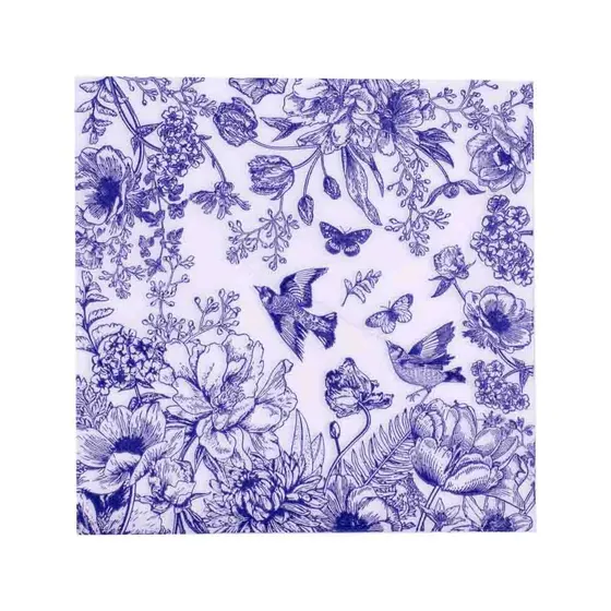 Guardanapos Decoupage 33X33Cm Borboletas Com 20 Unidades