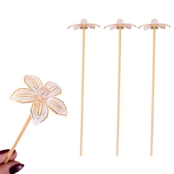 Vareta Decorada Para Aromatizador Com 10 Unidades