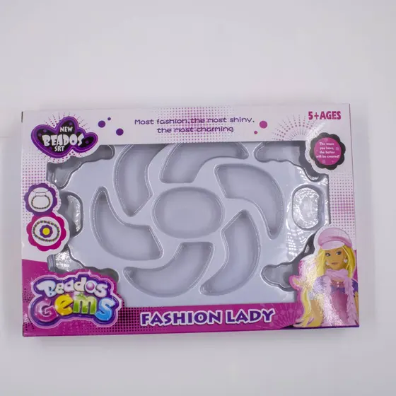 Embalagem Para Kit Montagem Diy Para Bijuterias 26X17.5X3Cm
