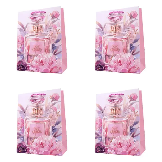 Sacola P Belle Essence Para Presente Com 12 Unidades