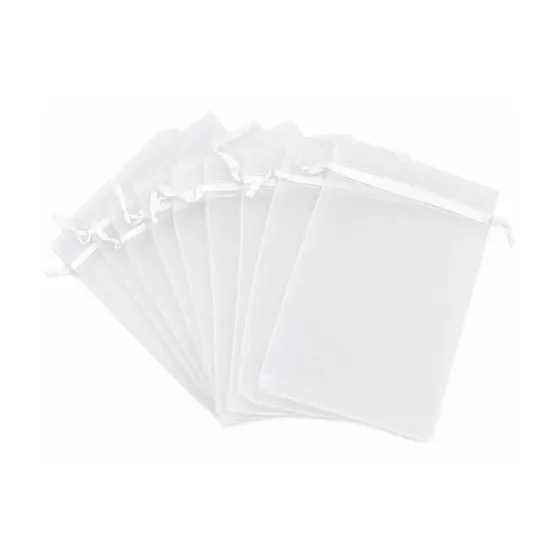 Saco De Organza 9X12Cm Com 100 Pecas