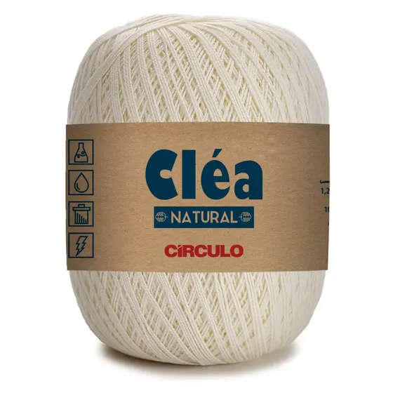 Linha Circulo Clea N2 8/2 1000M Em Algodao