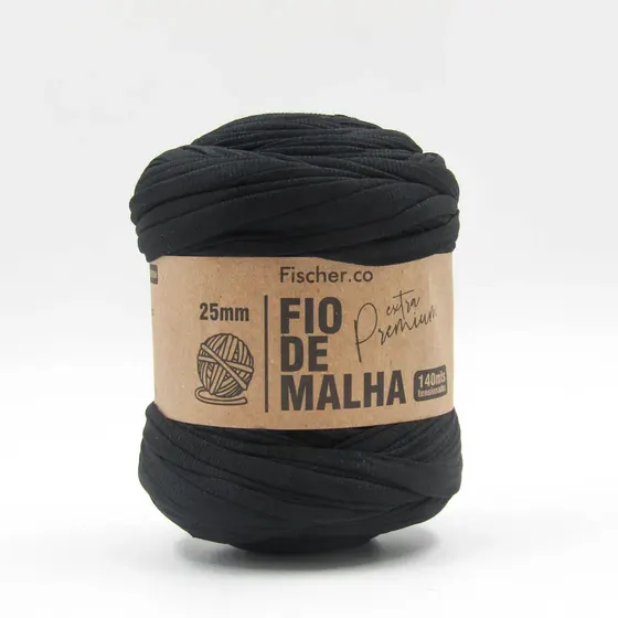 Fio De Malha Extra Premium Fischer 25Mm Em Poliester Com 140 Metros