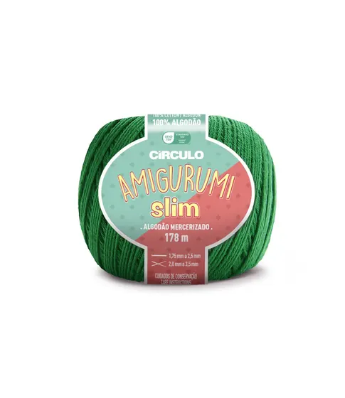 Fio Circulo Amigurumi Slim 70G Com 178 Metros