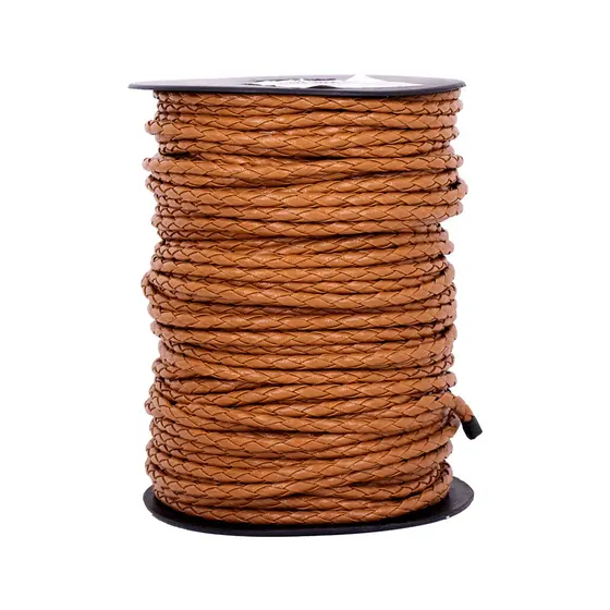 Cordao Trancado 04Mm Em Pu Com 50 Metros