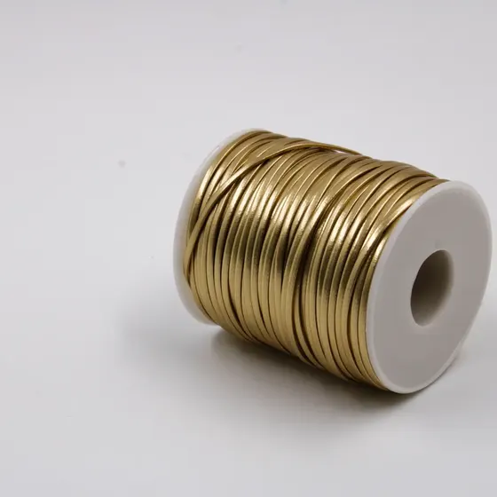 Fio De Couro Sintetico 2Mm Com 50 Metros (Nc)