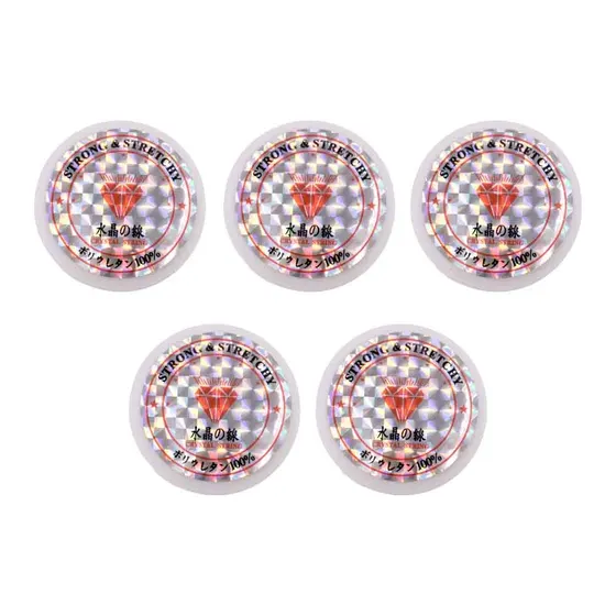 Fio Elastico Lastex 1.0Mm Com 5 Rolos De 100M Cada
