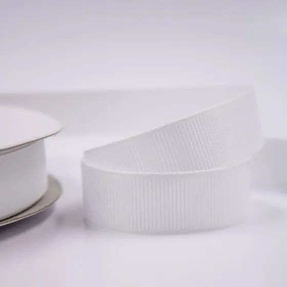 Fita De Gorgurao Lisa 15Mm Em Poliester Com 45 Metros