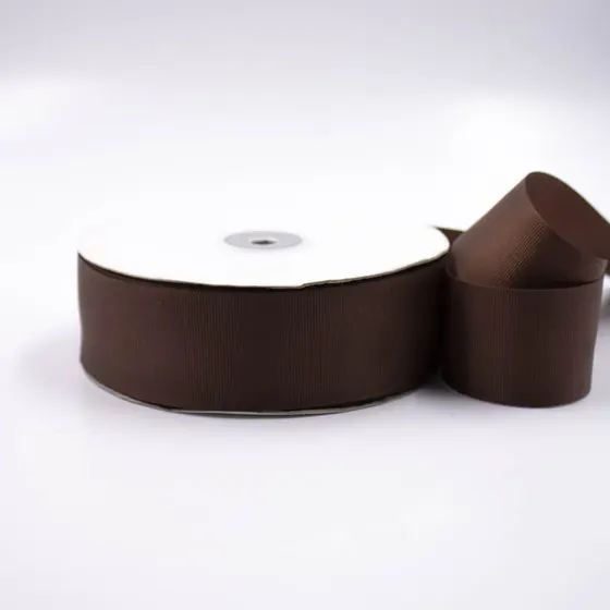 Fita De Gorgurao Lisa 40Mm Em Poliester Com 45 Metros