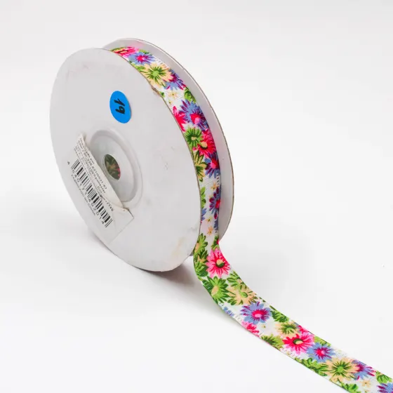 Fita Florida Em Poliester 1.5Cm 18Mt