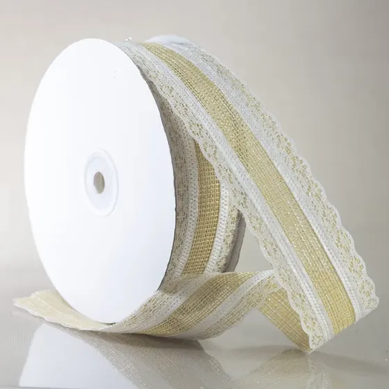 Fita Com Renda Lateral 40Mm 18 Metros