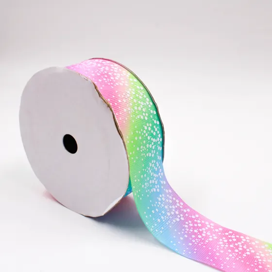 Fita De Gorgurao Fluorecente 38Mm Em Poliester Com 9 Metros
