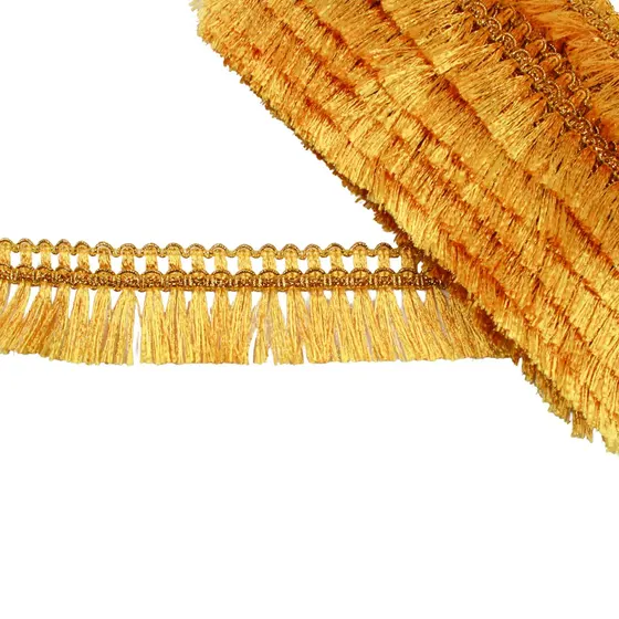 Passamanaria 4.5Cm Em Poliester Com 10 Metros - Dourado