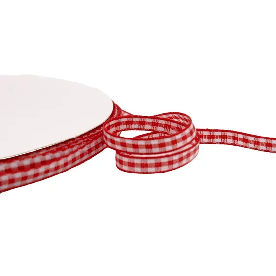 Fita Xadrez 07Mm Em Poliester Com 100 Metros